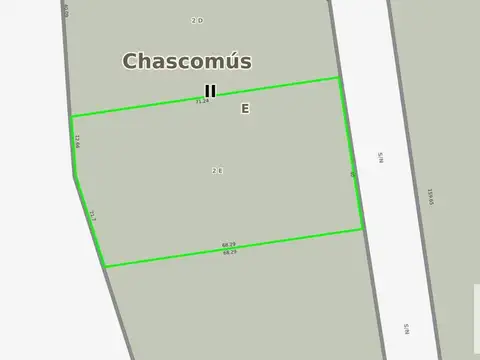 Terreno en Venta en Chascomus, USD 70.000