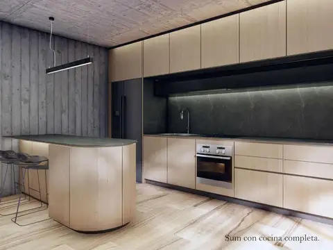 Departamento 2 ambientes con 1 baño