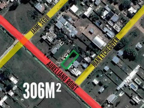 Terreno Venta - 10x30,62mts - 306mts2 totales - Saladillo