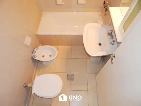 Departamento 2 ambientes con 1 baño