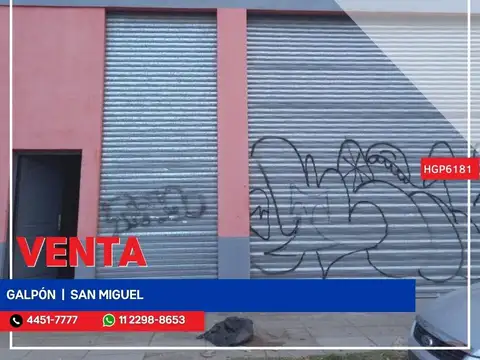 GalpÃ³n - Venta - Argentina, San Miguel - Av. Pres. Arturo U. Illia 5041