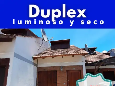 Duplex, 2 dormitorios, cochera, al frente