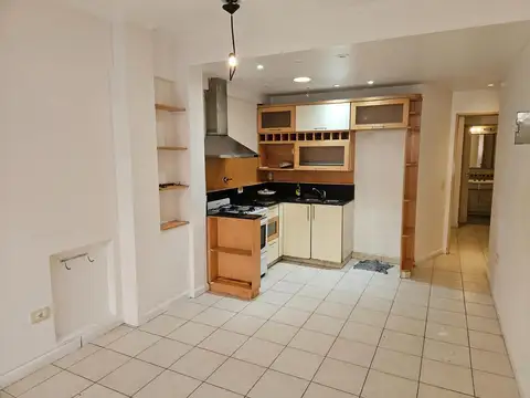 Departamento 2 ambientes con 2 baños