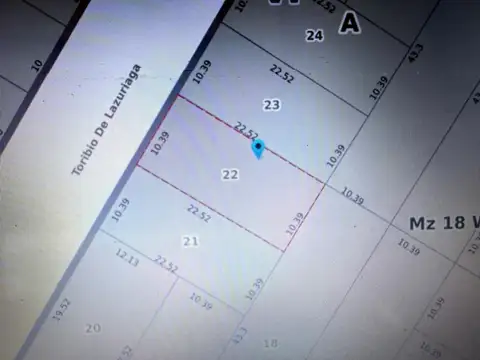 Terreno en Venta en Barrio Lopez De Gomara, USD 42.000