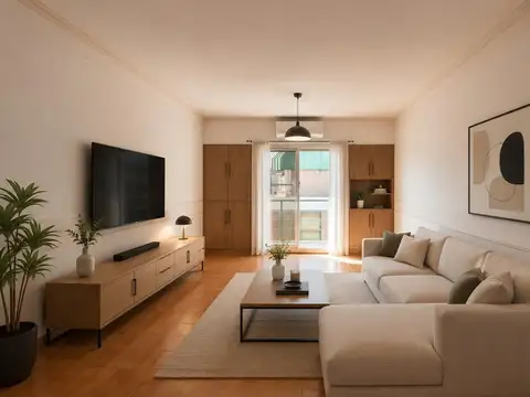 3 ambientes, venta Almagro, balcón corrido, luminoso