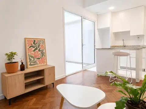 Depto Tipo Casa 2 ambientes con 1 baño