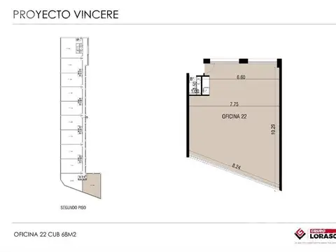 Oficina en Venta, 1 ambiente, 1 baño, Complejo Comercial Vincere, Pilar - Colectora - Km 53