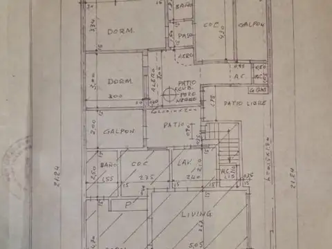 EN VENTA EN MARTIN CORONADO CASA SOBRE LOTE PROPIO DE 10X21, AL FTE. CASA DE 3 AMB. - FICHA 8650