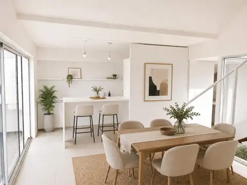 Casa 6 ambientes con 2 baños