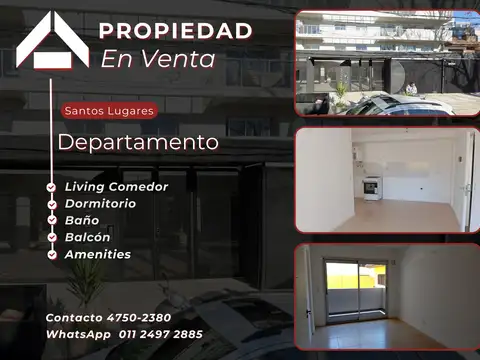 Departamento en venta en Santos Lugares