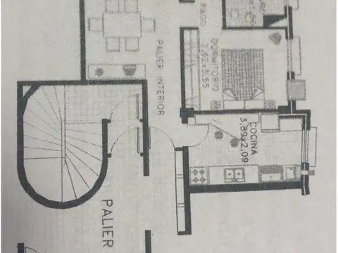 Departamento en Venta de 3 ambientes