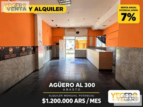 LOCAL APTO GASTRONOMIA 160m2 TOTALES