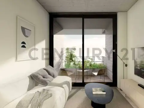 Departamento 2 ambientes con 1 baño