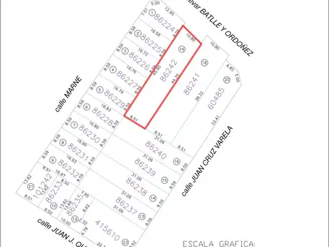 Venta Terreno Bv.José Batlle y Ordóñez Ley VIS