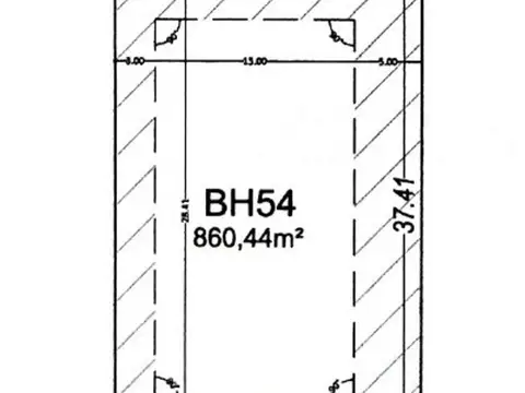 Terreno en Venta de 860,0 m2