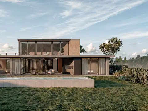 CASA EN UNA PLANTA DISEÑO DE CATEGORIA