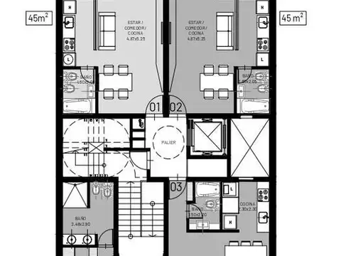Montevideo 961 - Edificio con Amenities