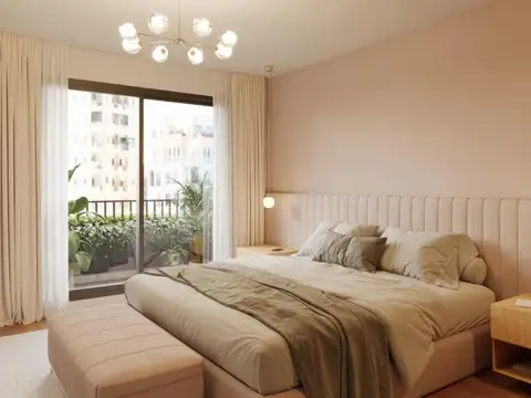 Departamento 4 ambientes con 2 baños