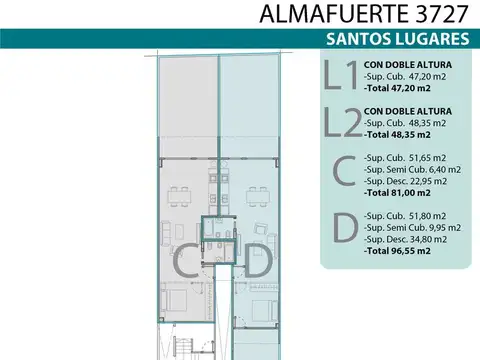 Departamento en Venta de 1 dormitorio