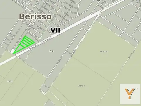 Terreno en Venta en Berisso, USD 99.000