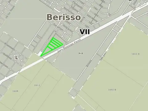 Terreno en Venta en Berisso, USD 99.000
