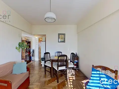 Departamento 2 ambientes con 1 baño