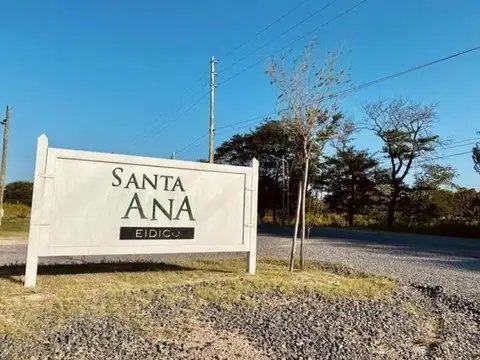 Lote en venta Barrio Santa Ana - Villanueva