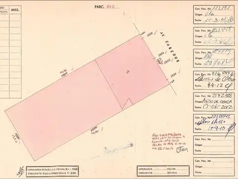 Terreno en Venta de 821,0 m2