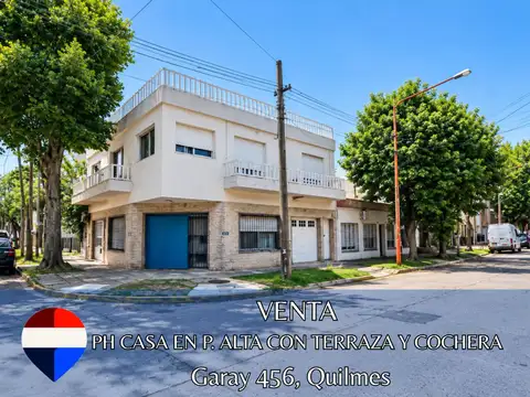 VENTA PH CASA EN P. ALTA CON TERRAZA  Y COCHERA