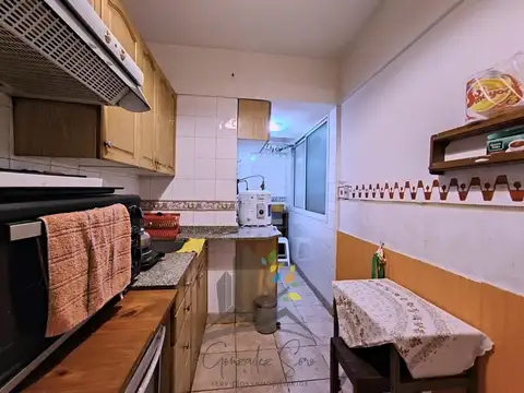Departamento 3 ambientes con 1 baño