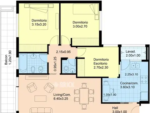 AV. FEDERICO LACROZE al 3700 2°