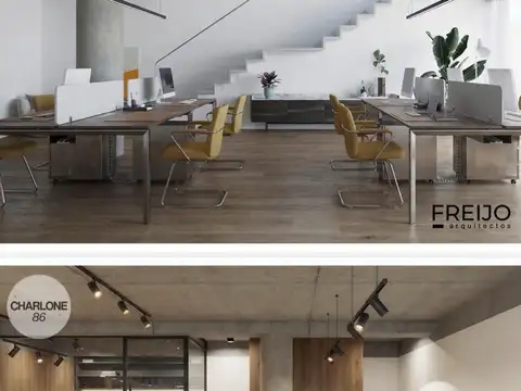 Oficina duplex de planta libre en Chacarita, Distrito Audiovisual