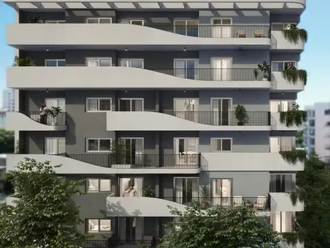 Departamento 2 ambientes con 2 baños