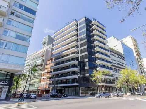 Monoambiente. Balcón aterrazado. Apto profesional. Vista verde. Amenities. Las Cañitas