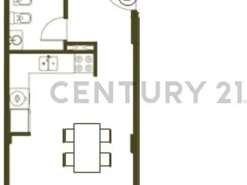 Departamento en Venta de Monoambiente