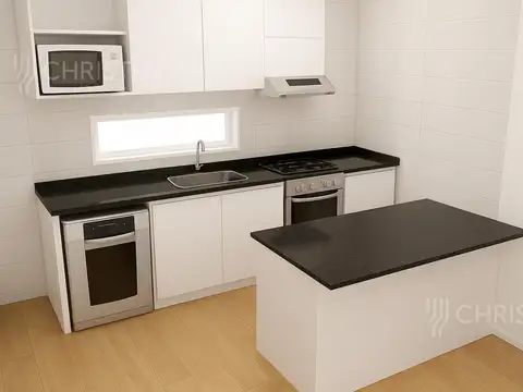Departamento 4 ambientes con 2 baños