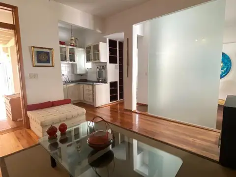 Departamento 2 ambientes con galeria en Palermo