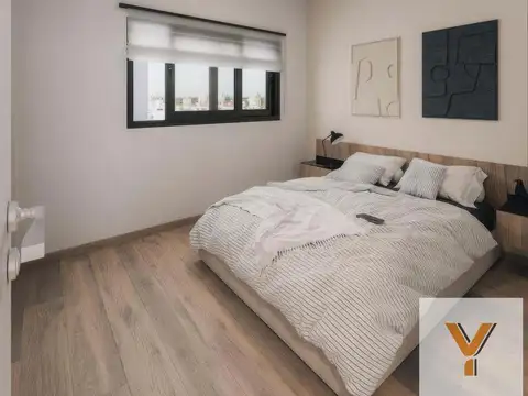 Departamento construcción-venta -1 dormitorio-47 mts 2 totales - La Plata-pozo-emprendimiento.