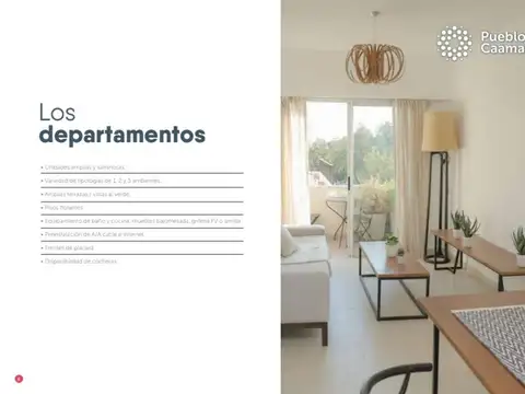 Departamento en Venta con 1 cocheras