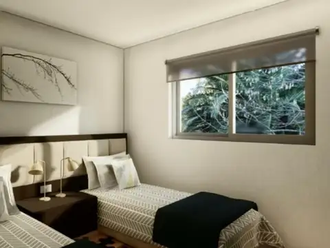 Departamento 3 ambientes con 2 baños