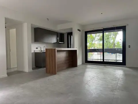 2 ambientes a estrenar sobre Libertador con cochera