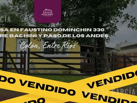Casa en Planta Baja En Venta En Colon Entre Rios.