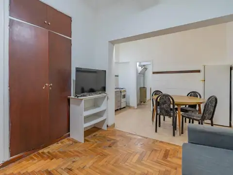 Departamento 2 ambientes con 1 baño