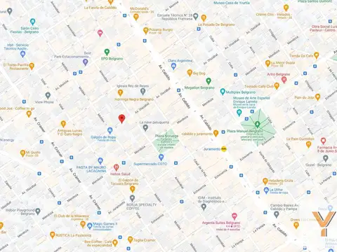 Avenida Olazábal e/ Amenabar y Moldes
