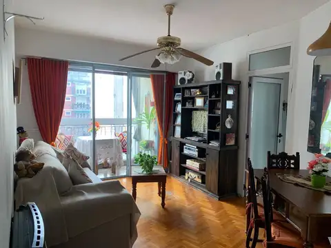 3 AMBIENTES CON DOS BALCONES Y COMEDOR DIARIO