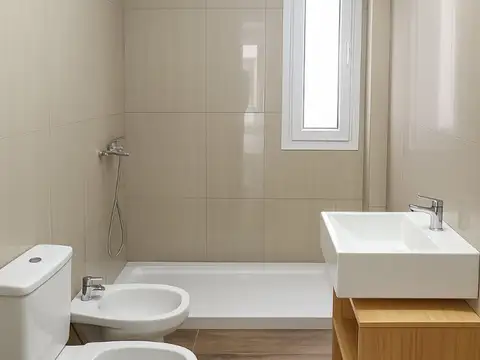 Departamento Monoambiente con 1 baño