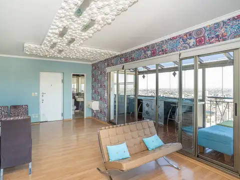 Venta divino 3amb en piso altísimo en Torres Solares!