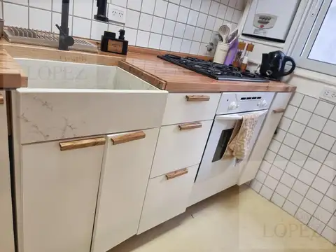 Departamento 2 ambientes con 1 baño