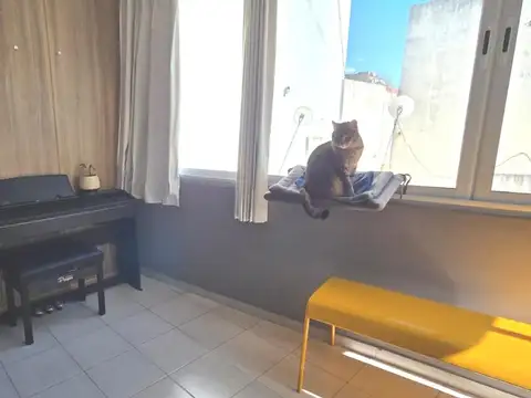 Departamento 2 ambientes con 2 baños