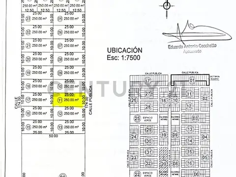 VENTA LOTE RESIDENCIAL ABRAS DE MANANTIALES